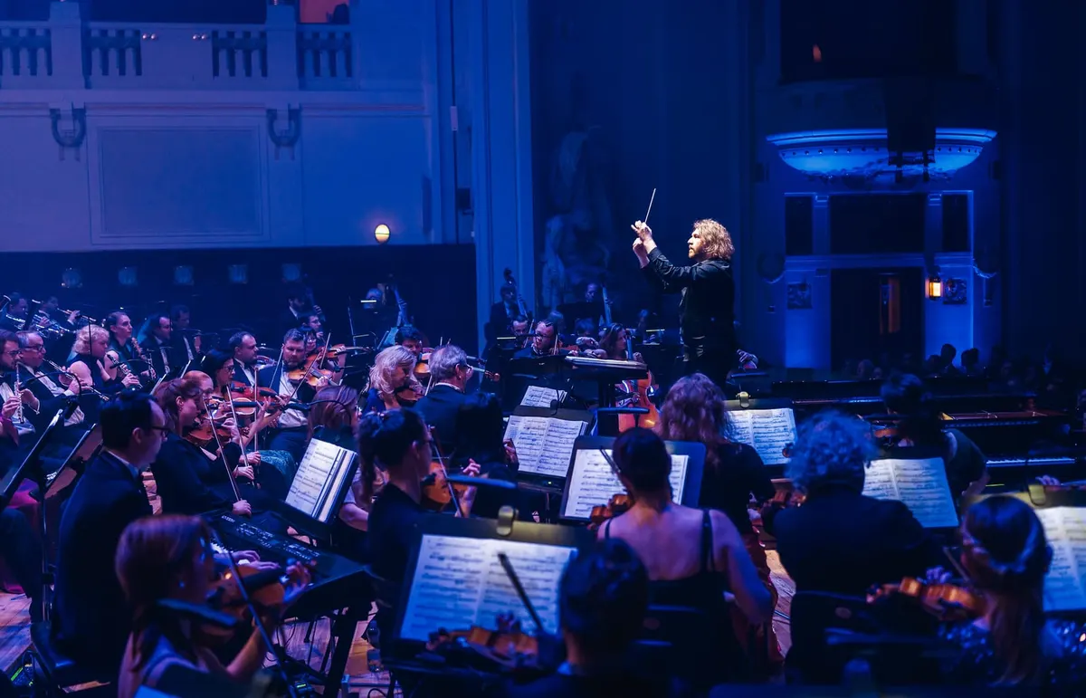 Composers Summit Prague 2025 – Opening – Dominik conducting