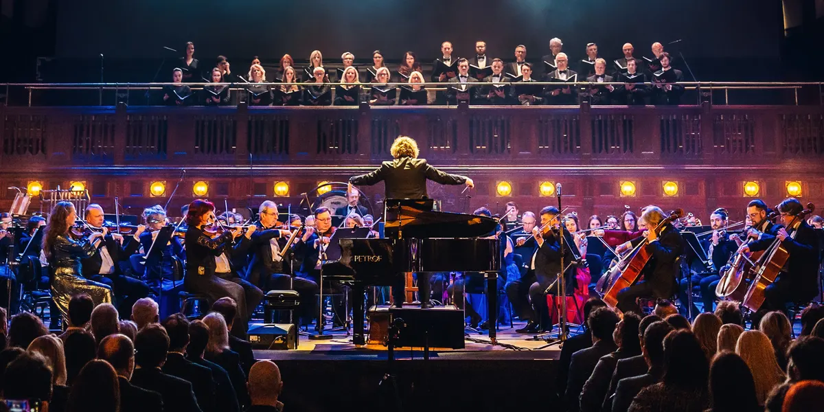 Slavnostní koncert hollywoodských hvězd
